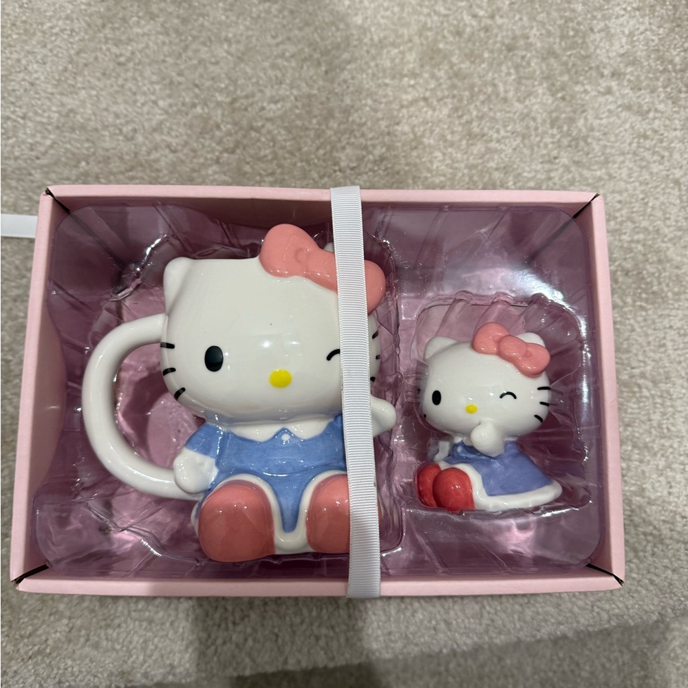 Hello Kitty Mug and Figurine Set